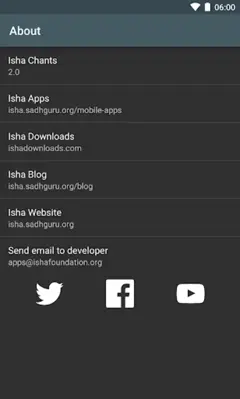 Isha Chants android App screenshot 2